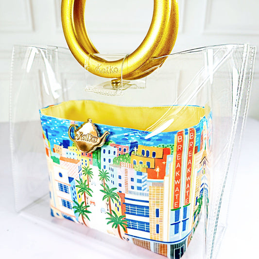 Miami Sunny Day- Lacquer Bag