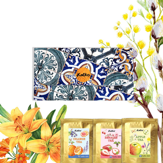 Lisbon - tea clutch set