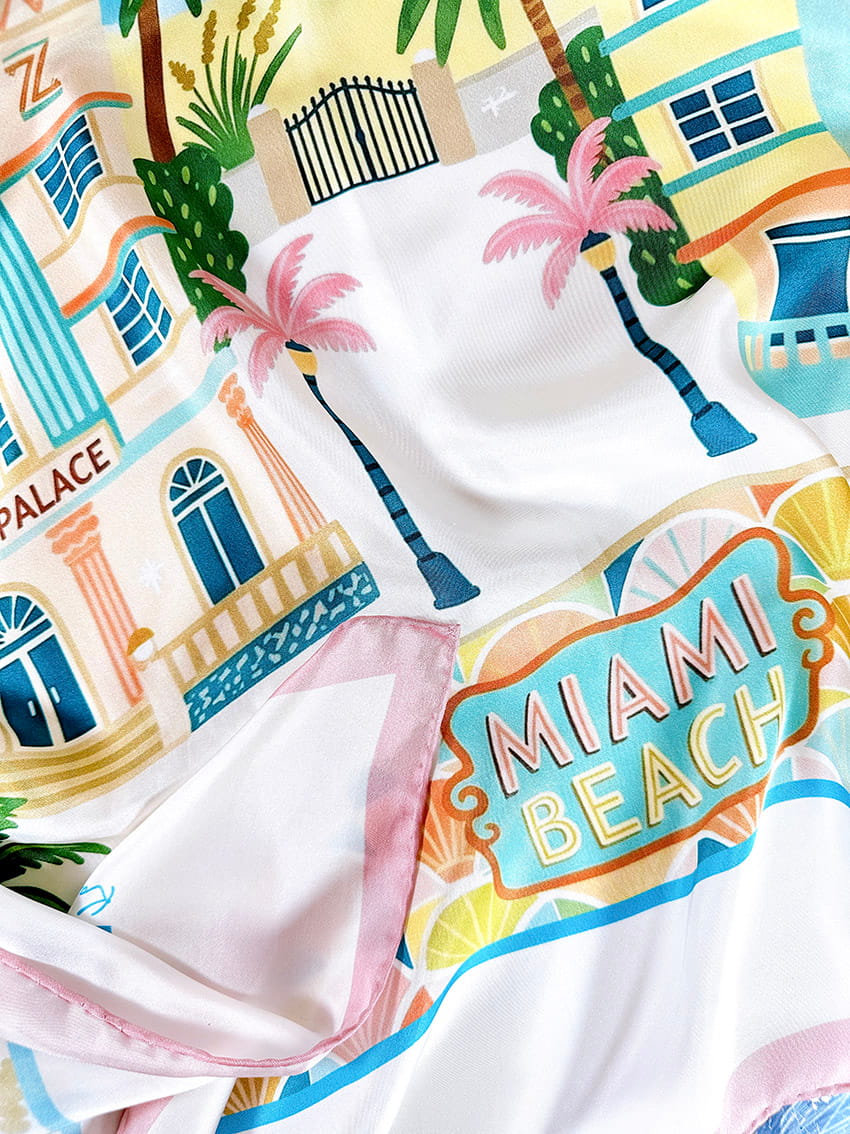 Miami Sunny Day Scarf