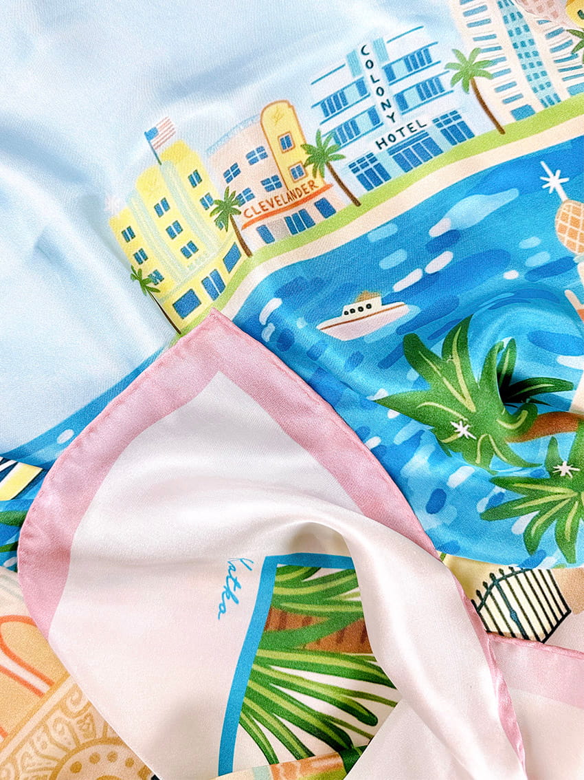 Miami Sunny Day Scarf