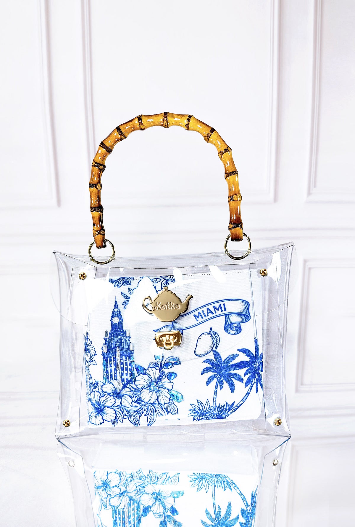 Azure Miami Bamboo Bag