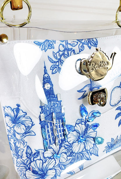Azure Miami Bamboo Bag