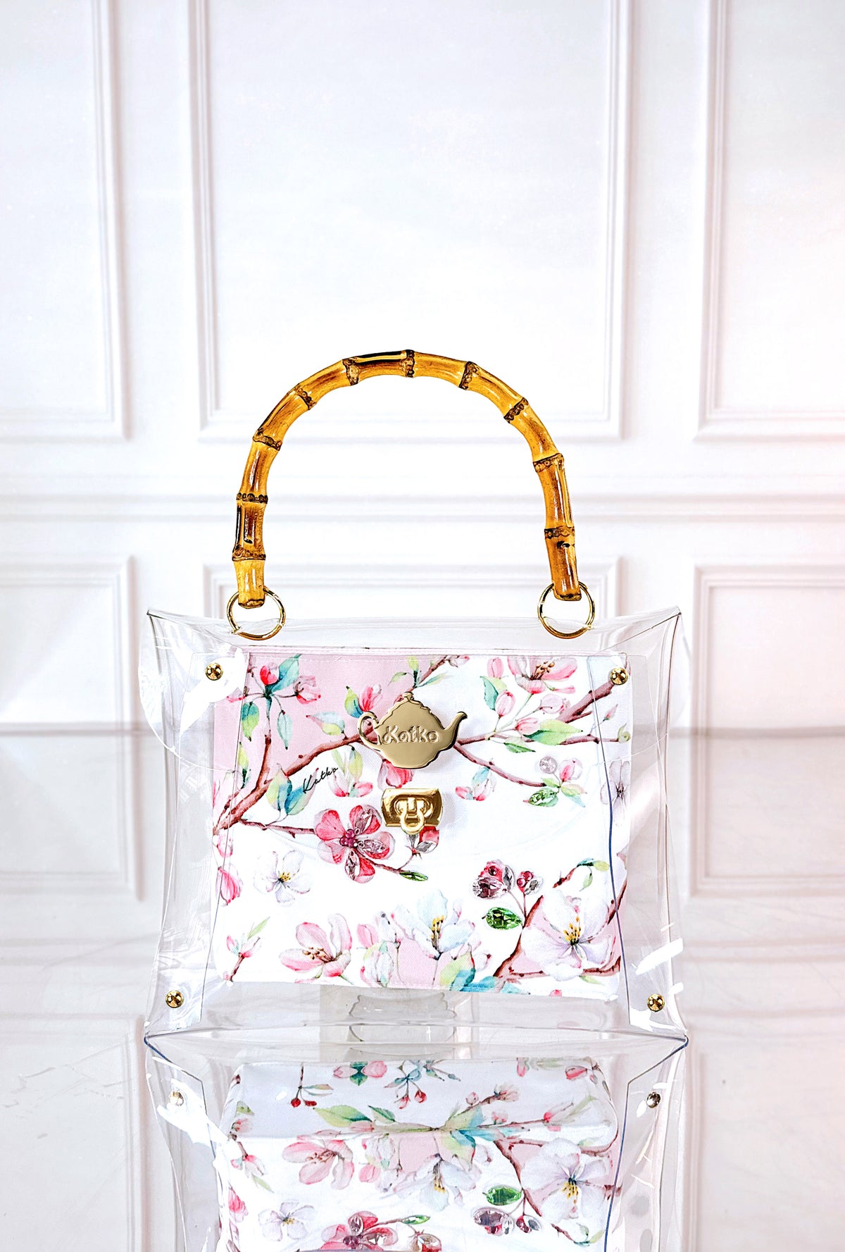 Cherry Blossom Bamboo Bag