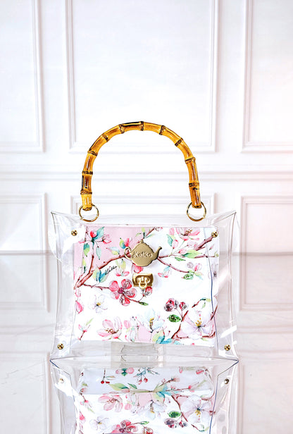 Cherry Blossom Bamboo Bag