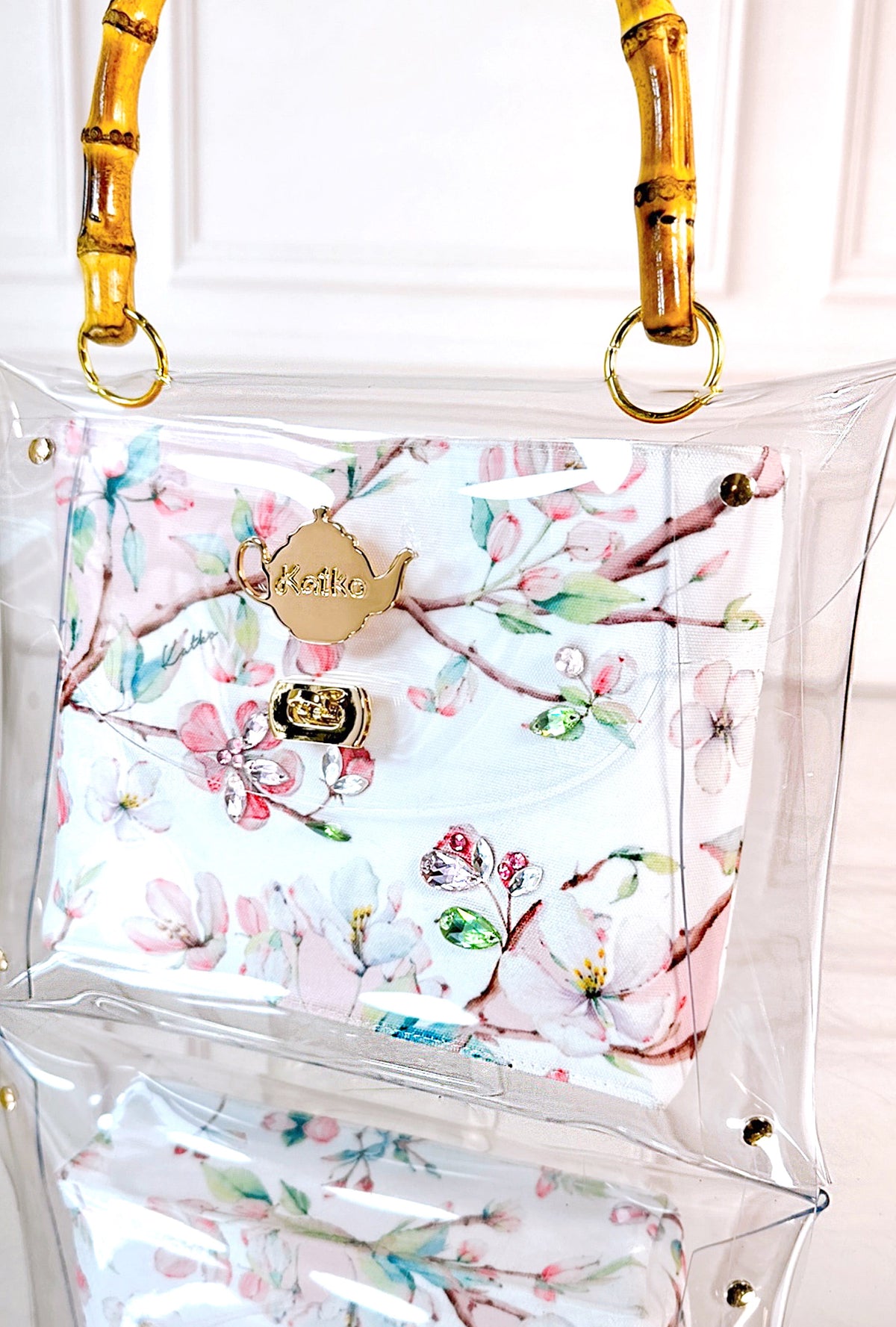 Cherry Blossom Bamboo Bag