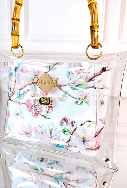 Cherry Blossom Bamboo Bag