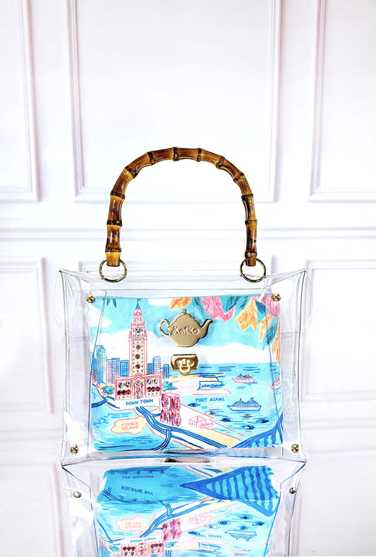Downtown Miami Bamboo Bag