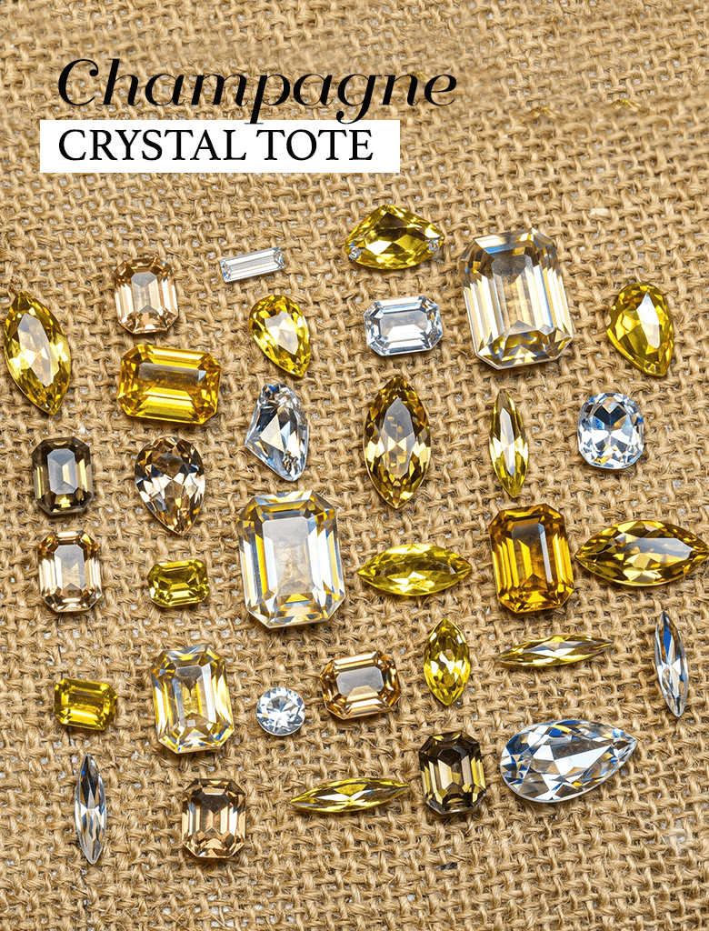 Crystal Tote - Champagne