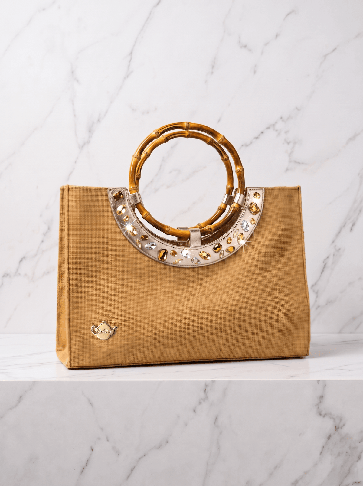 Crystal Tote - Champagne