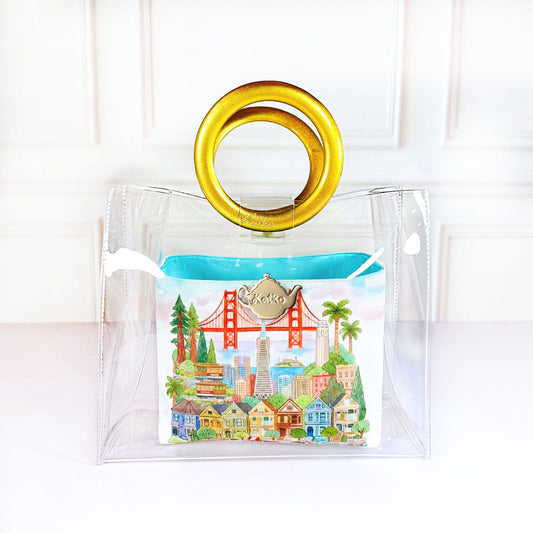 San Francisco- Lacquer Bag