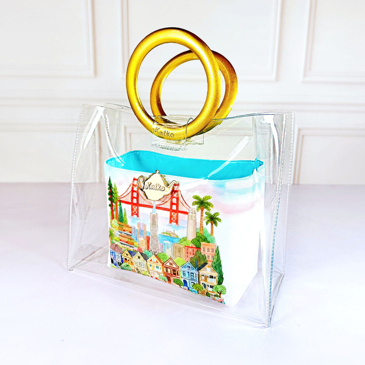 San Francisco- Lacquer Bag