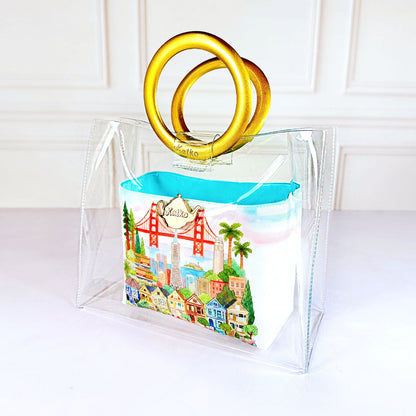 San Francisco- Lacquer Bag
