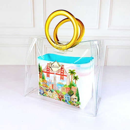 San Francisco- Lacquer Bag