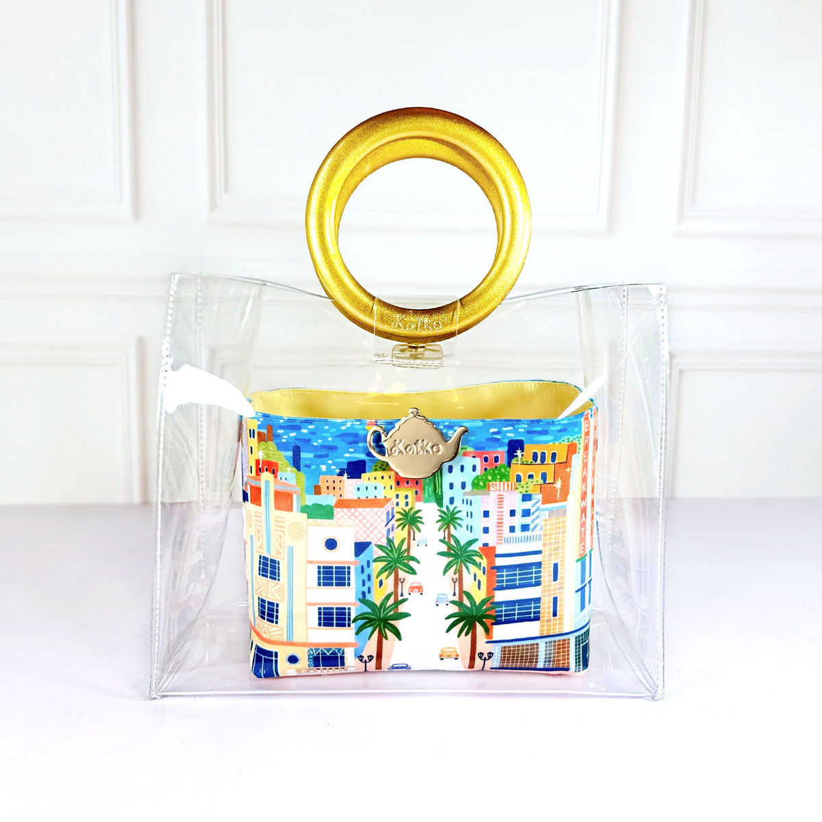Miami Sunny Day- Lacquer Bag