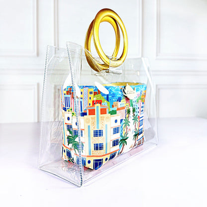 Miami Sunny Day- Lacquer Bag
