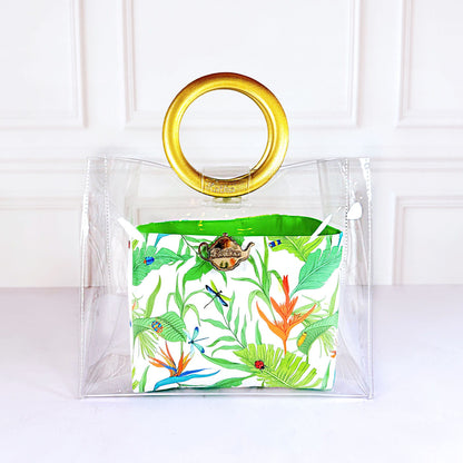 Wild Tropical Miami- Lacquer Bag