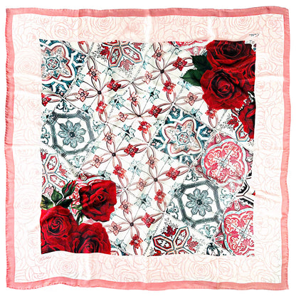 Morocco Silk Scarf 92cm