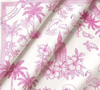 Flamingo Miami Scarf
