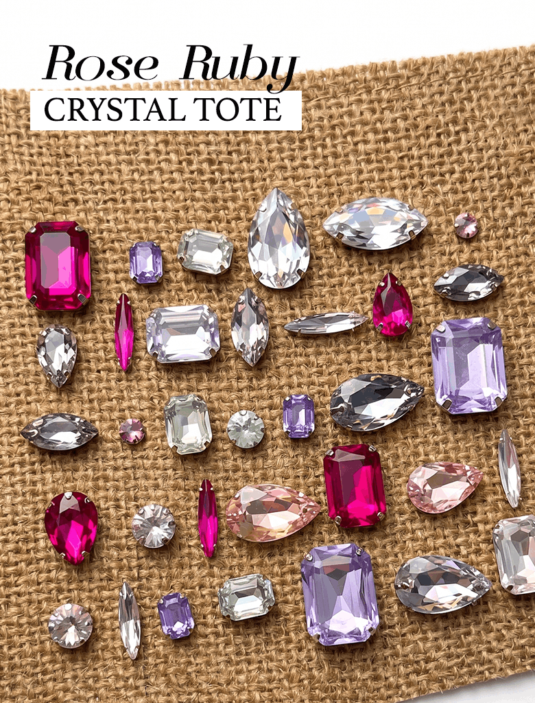 Crystal Tote - Ruby