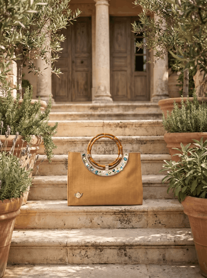 Crystal Tote - Topaz