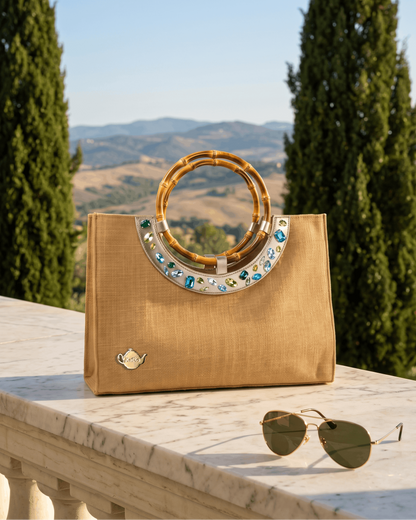 Crystal Tote - Topaz