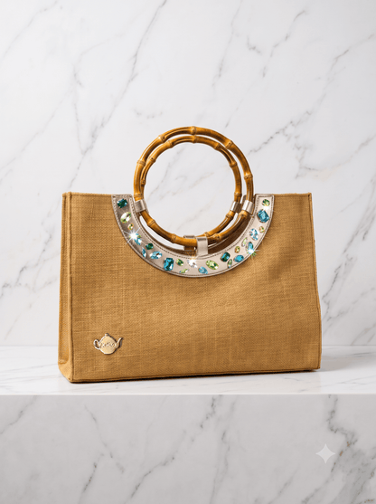 Crystal Tote - Topaz