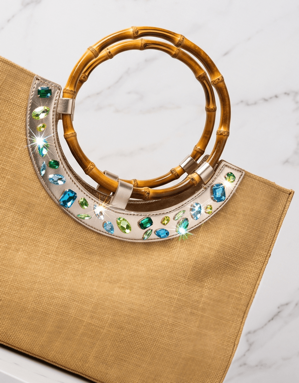 Crystal Tote - Topaz