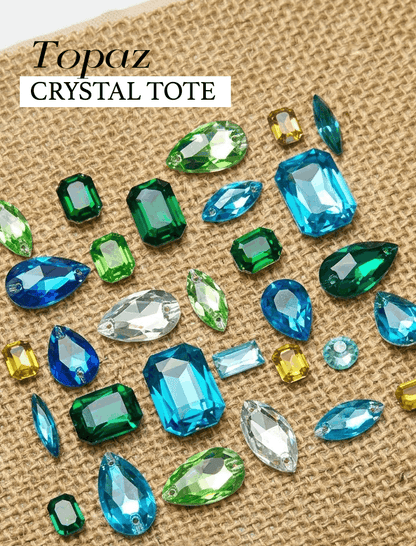Crystal Tote - Topaz